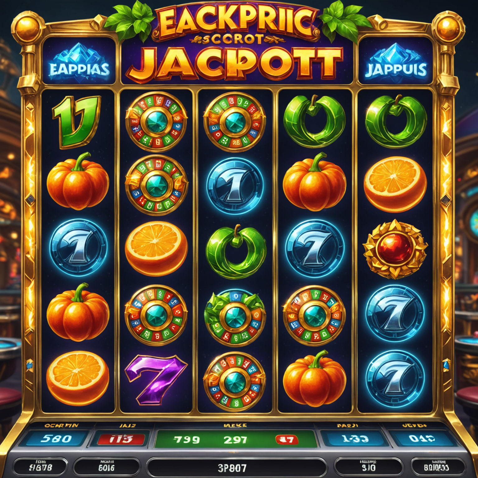 Screenshots of new slot games with exciting bonus features, community events, and jackpot celebrations in Epic Spin Jackpot